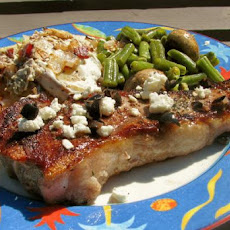 Grecian Skillet Rib Eyes