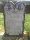 Ten Commandments Memorial 