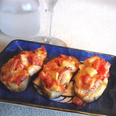 Vidalia Onion and Ham Bruschetta