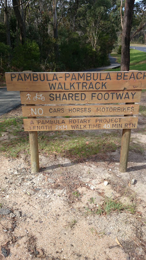 Pambula to Pambula Beach Walking Track