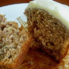 Carrot Cupcakes with Molasses Cream Cheese Icing