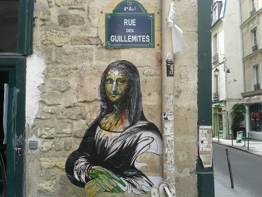 Street Art Rue des Guillemites