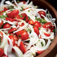 Tomato, Sweet Onion, and Parsley Salad