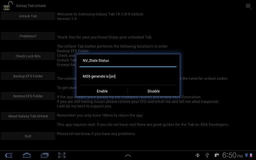 【免費生產應用App】Tab 10.1 Unlock[Root Required]-APP點子