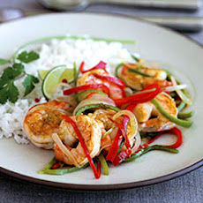 Pan-Roasted Sizzling Shrimp