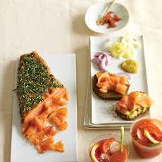 Gravlax with Sweet Mustard Sauce