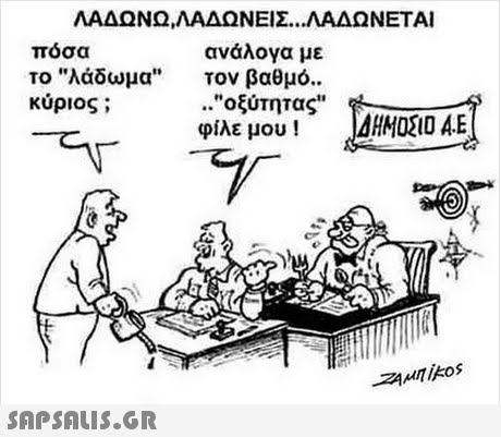 ΛΑΔΩΝΩΛΑΔΩΝΕΙΣ.ΛΑΔΩΝΕΤΑΙ πόσα To λάδωμα κύριος ; ανάλογα με τον βαθμό.. φίλε μου ! |ΔΗΜΟΣΙΟ 4E 