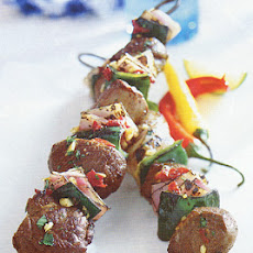 Orange- and Lime-Marinated Lamb Kebabs