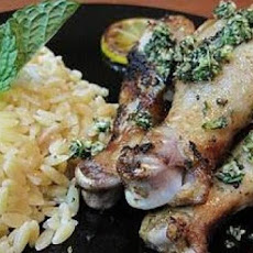 Chicken with Lemon, Cumin, and Mint