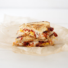 Roasted Tomato and Egg Grilled Cheese Sandwich