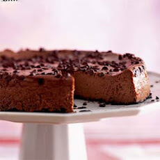 Creamy Chocolate-Amaretto Cheesecake