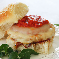 Chicken Parmigiana Burgers