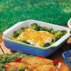 Broccoli Casserole (cheese cracker crumbs)