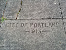 Portland Historic Sidewalk