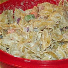 Ranch, Bacon, and Parmesan Pasta Salad