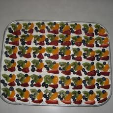 Oat Crust Fruit Pizza