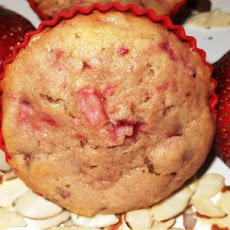 Strawberry Almond Muffins