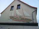 Sailing Ship Mural