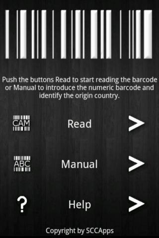 Barcode Country Scan