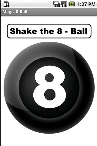 Shake the 8 - Ball