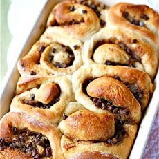 Chocolate Chip Cinnamon Rolls