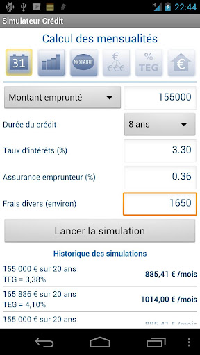 【免費財經App】Simulateur Crédit Immobilier-APP點子