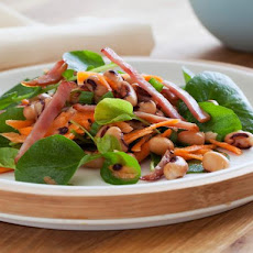 Black-Eyed Pea Salad with Canadian Bacon