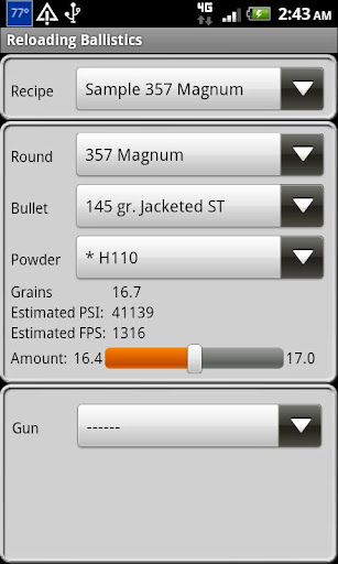 357 Magnum Ballistics Data