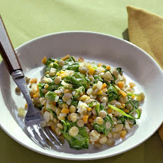 Lentils with Spinach