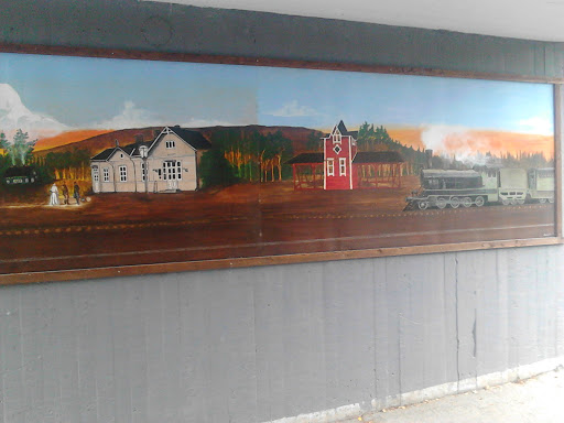 Lapinlahti Trainstation Painting