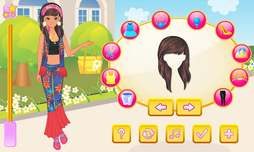 flower-power-dress-up for android screenshot
