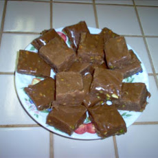 Chocolate Pistachio Fudge
