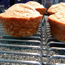 Oat Bran Applesauce Muffins