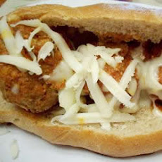 Baked Meatball Sandwiches