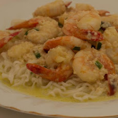 Sara's Garlic Prawns