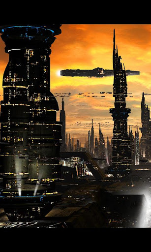 Futuristic City Live Wallpaper