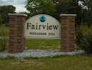 Fairview Welcome Sign