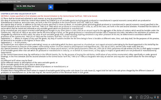 【免費書籍App】Central Excise Act 1944-APP點子