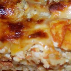 Cheesy Buffalo Chicken Lasagna