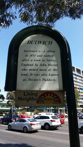 Historic Dulwich 1854 Foundation Sign