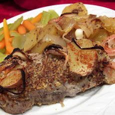 Dave's Honey Mustard Pork Chops