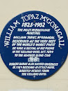 The Most Miraculous Minstrel Commemoration Plaque,  Bridge Street, Inverness