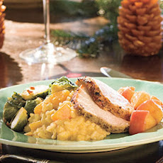 Pork Loin Roast With Carolina Apple Compote