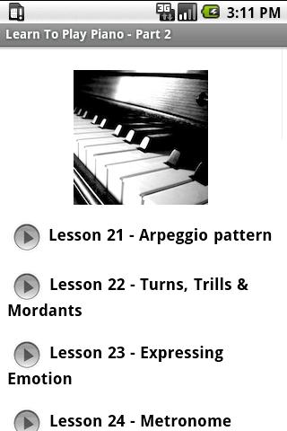 Learn To Play Piano - Part 2