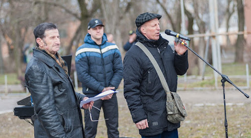 Очаков. Панихида