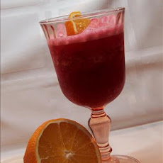 Cranberry-Orange Juice Slushee
