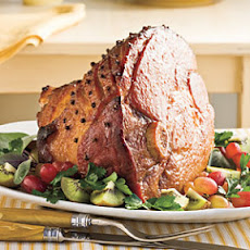Honey-Bourbon Glazed Ham