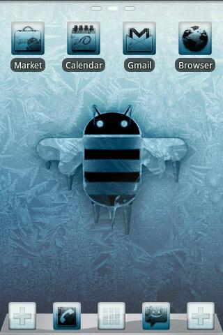 ICY GO Launcher Theme