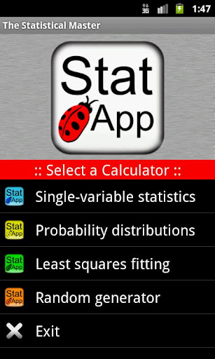 The Statistical Master™