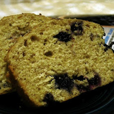 Blueberry-Cornmeal Loaf Cake